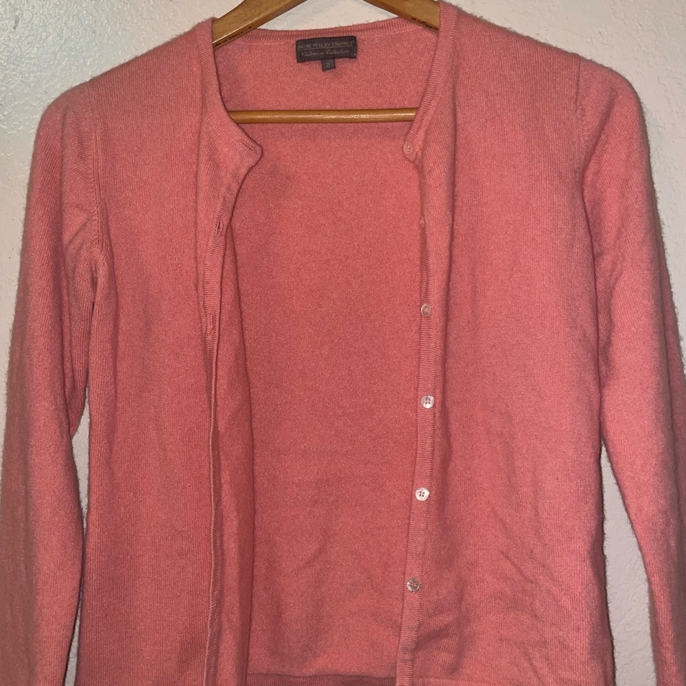 Charter Club Soft Pink Cardigan Sweater